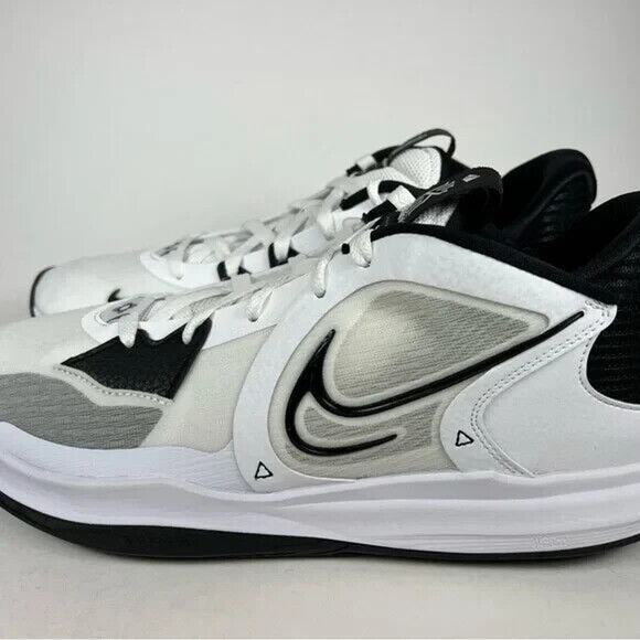 NEW Nike Kyrie Low 5 TB White Black Mens Basketball Shoes DO9617 100 - SIZE 14 main image 10